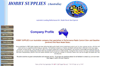 Desktop Screenshot of hobbysupplies.com.au